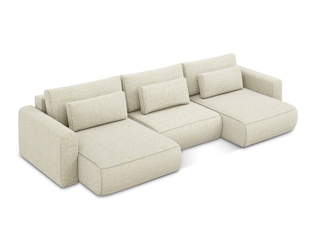 Makamii - Panoramic Corner Sofa with sleeping function Kapua - 340cm