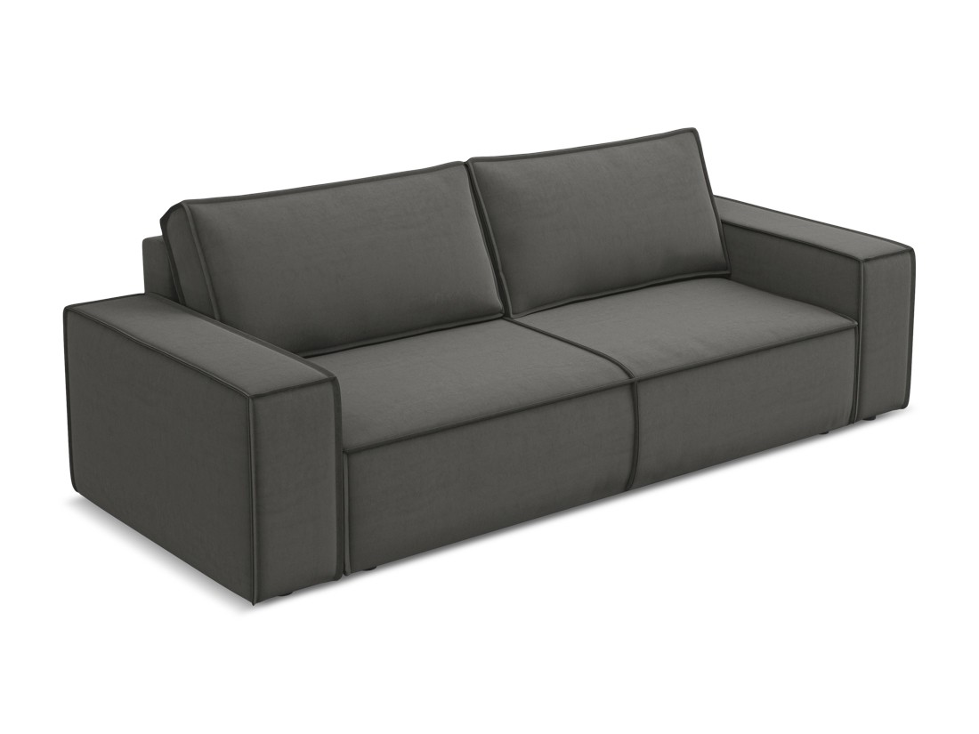 Makamii - Canapé 3-places avec fonction sommeil Kimo - 255cm