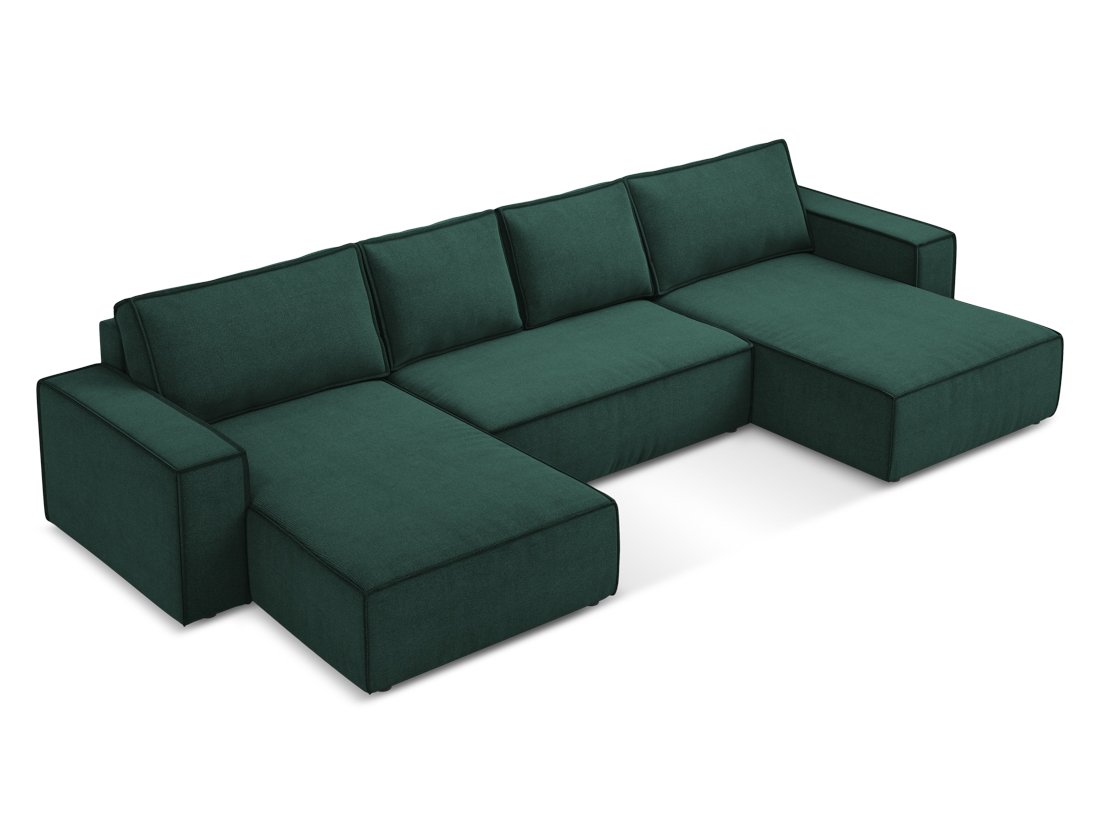 Makamii - Panoramic Corner Sofa with sleeping function Kimo - 398cm