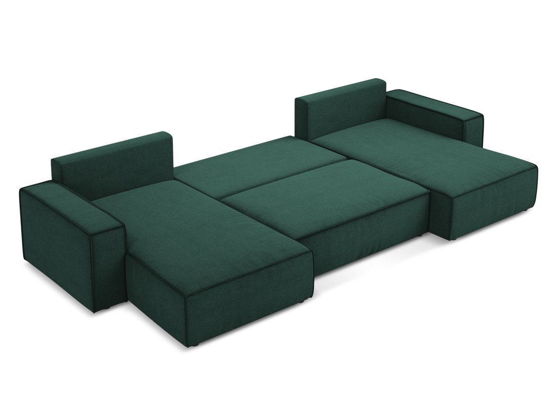 Makamii - Panoramic Corner Sofa with sleeping function Kimo - 398cm