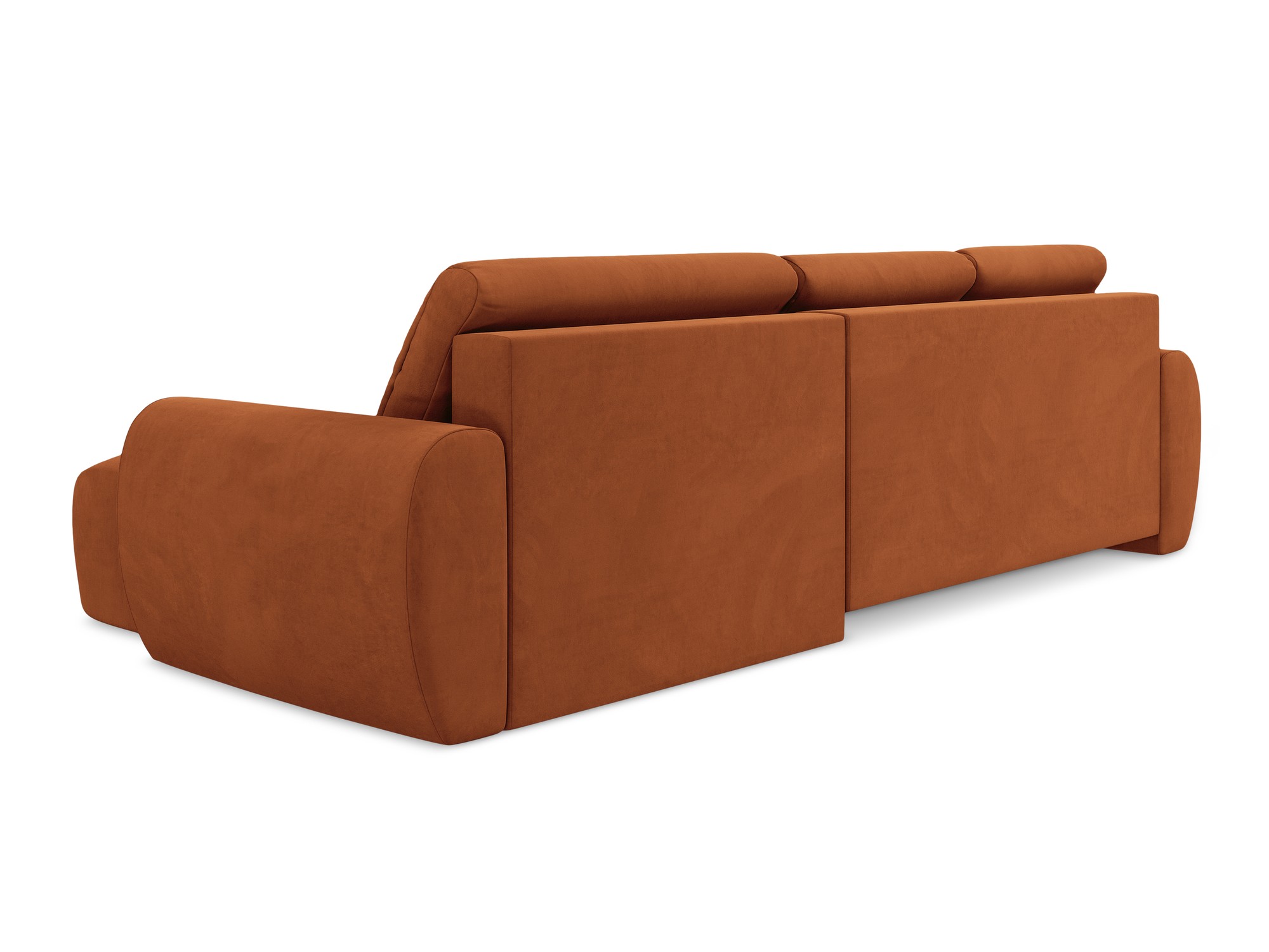 Makamii - Canapé d'angle avec fonction sommeil Kiwi - 285cm