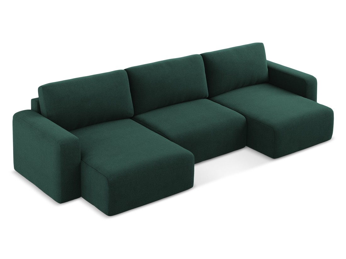 Makamii - Panoramic Corner Sofa with sleeping function Kona - 332cm