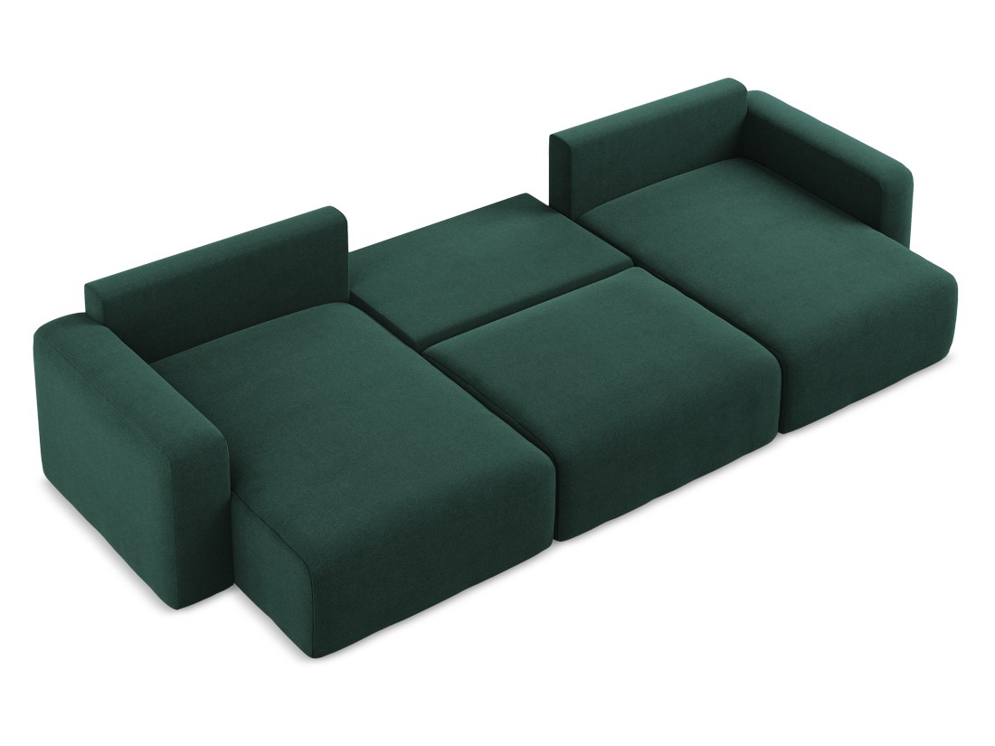 Makamii - Panoramic Corner Sofa with sleeping function Kona - 332cm