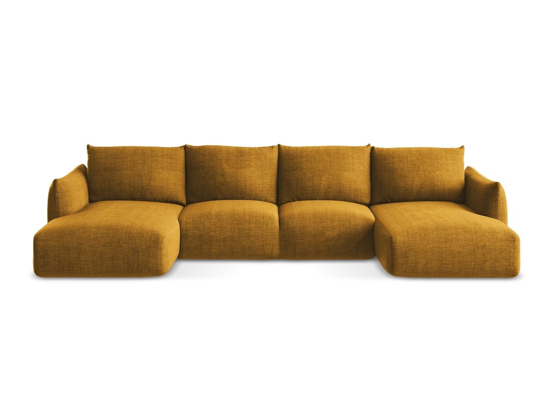 Makamii - Panoramic Corner Sofa with sleeping function Leila - 317cm