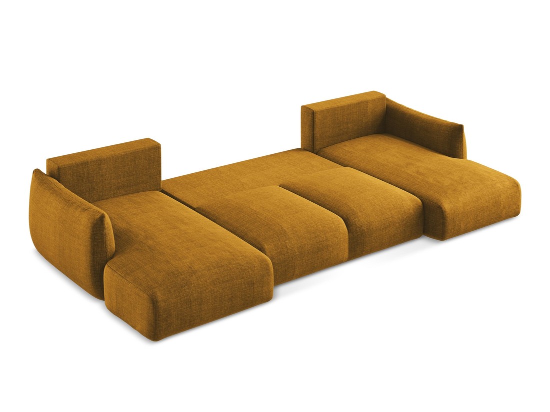 Makamii - Panoramic Corner Sofa with sleeping function Leila - 317cm