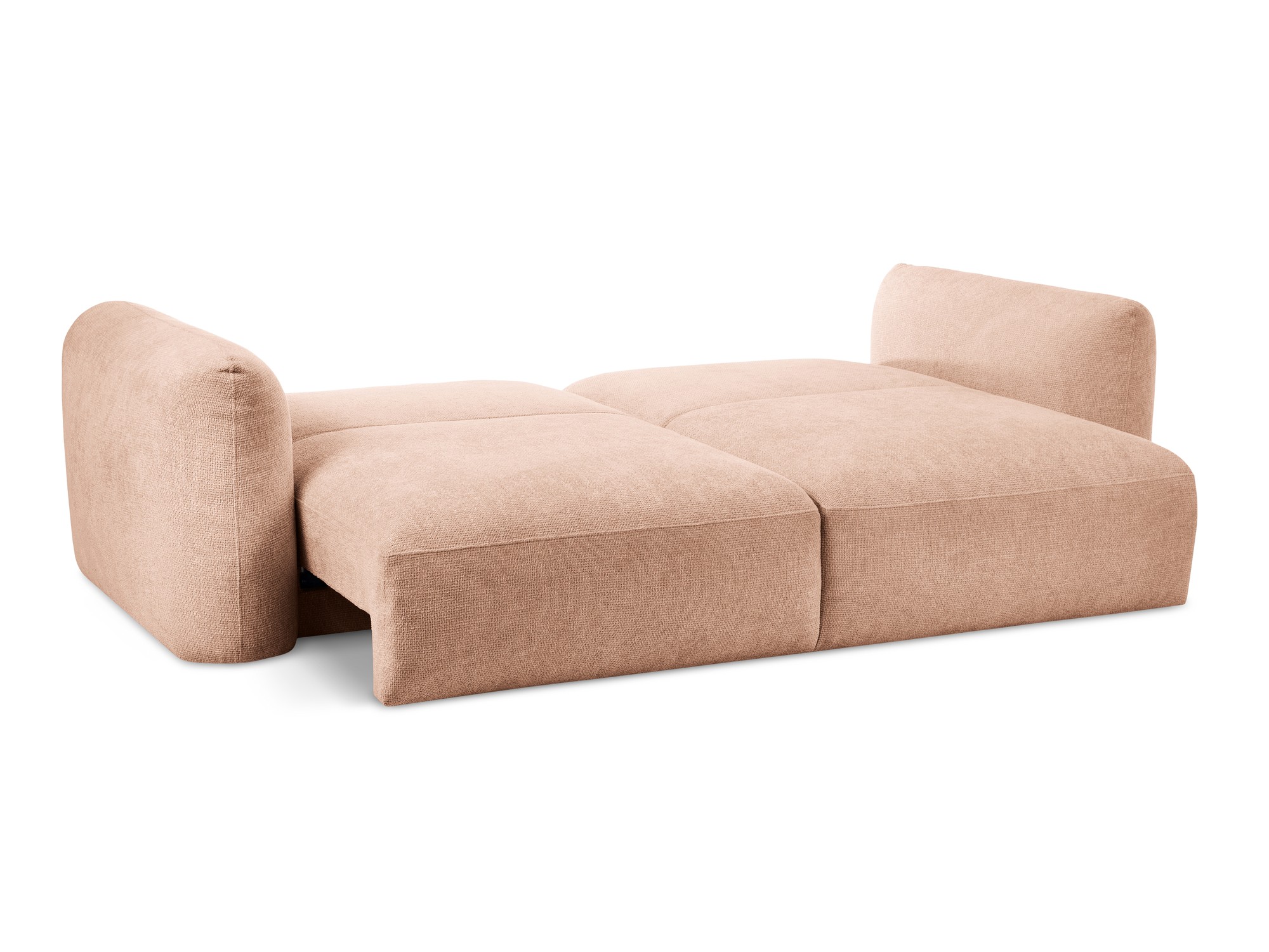 Makamii - Canapé 3-places avec fonction sommeil Mele - 266cm