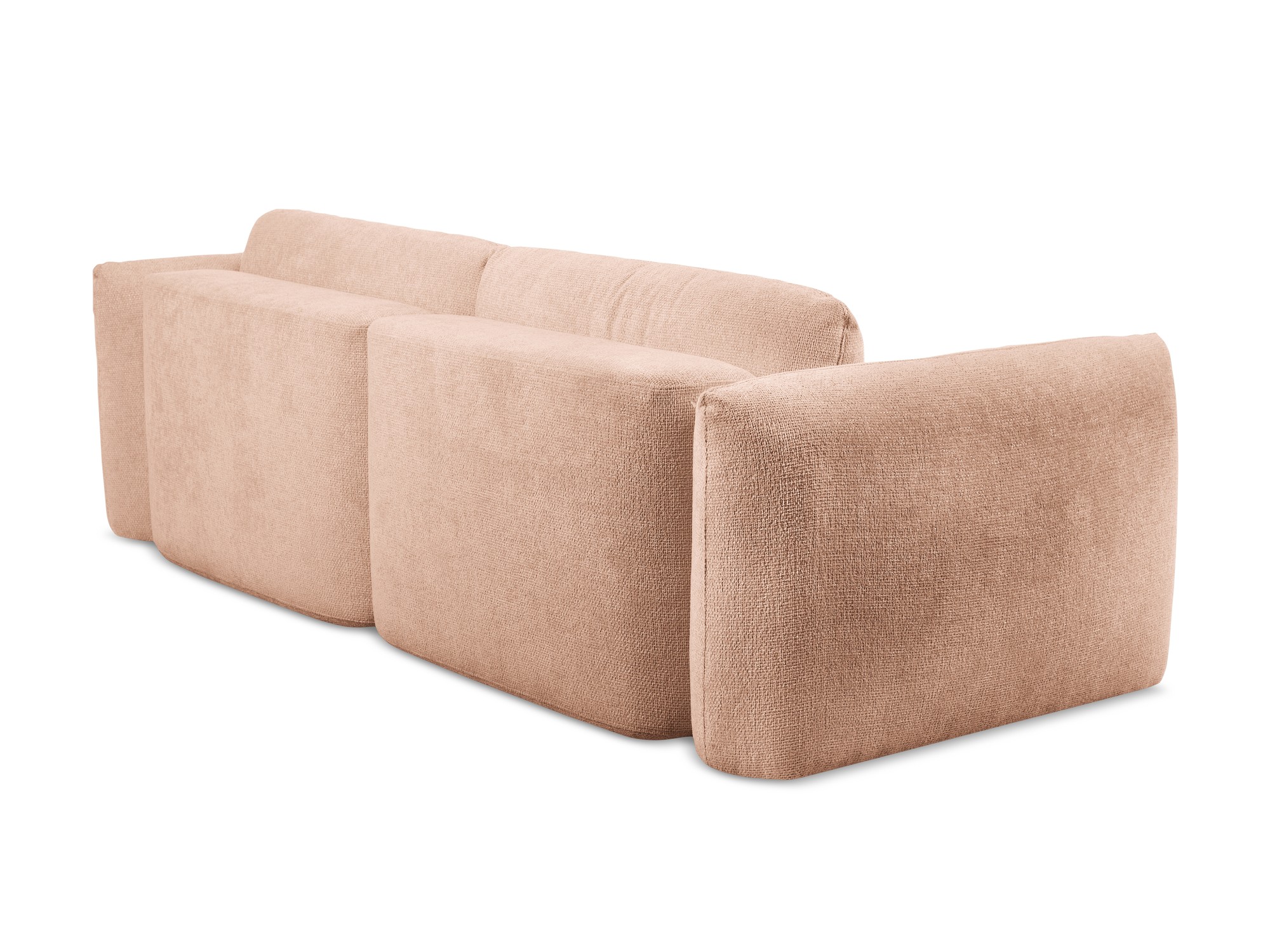 Makamii - Canapé 3-places avec fonction sommeil Mele - 266cm