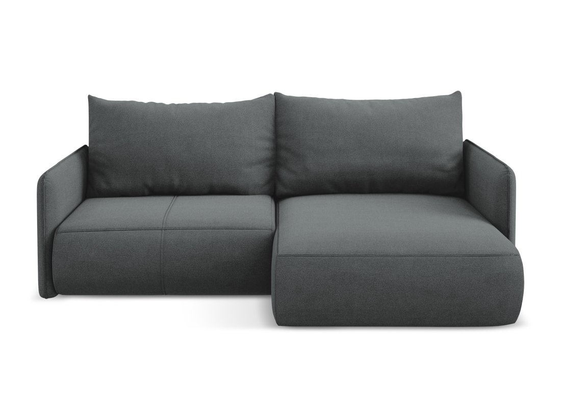 Makamii - Canapé d'angle avec fonction sommeil Nanea - 207cm