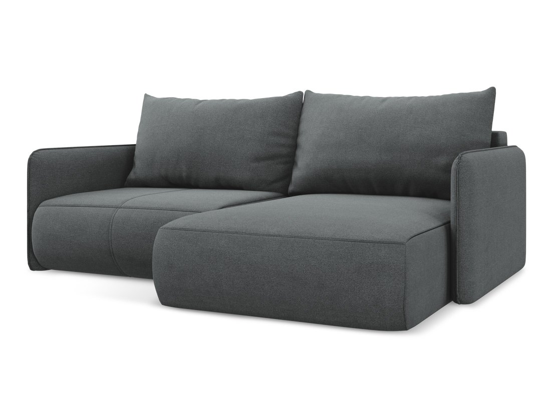 Makamii - Canapé d'angle avec fonction sommeil Nanea - 207cm