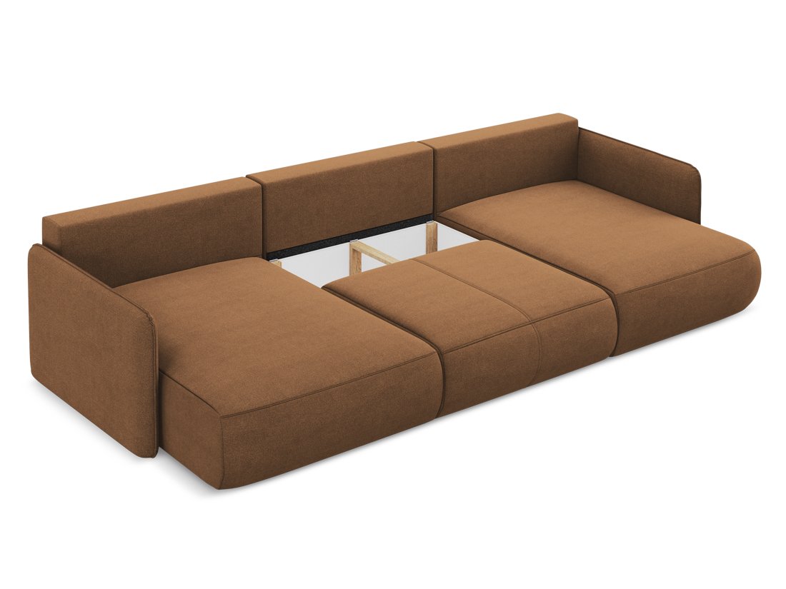 Makamii - Panoramic Corner Sofa with sleeping function Nanea - 290cm